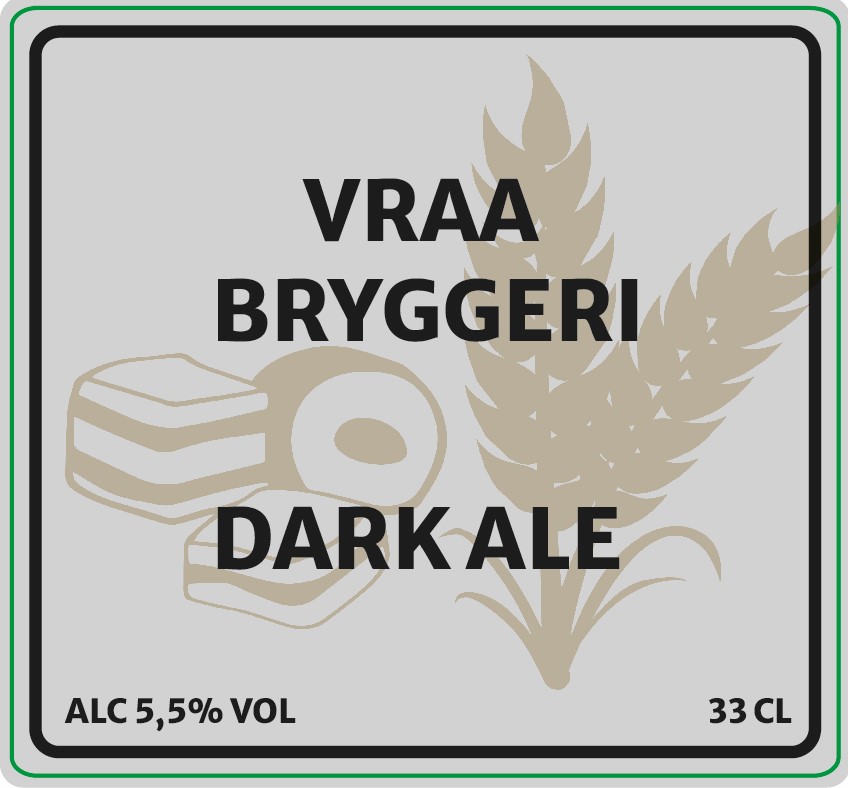 Dark Ale fra Vraa Bryggeri