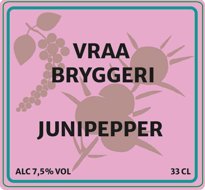 Junipepper fra Vraa Bryggeri