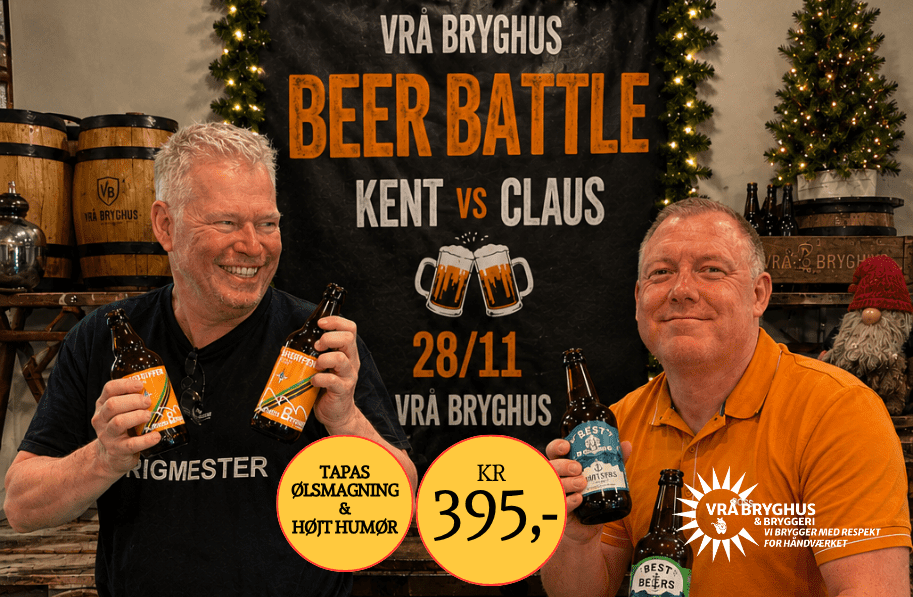 BEER BATTLE PÅ VRÅ BRYGHUS